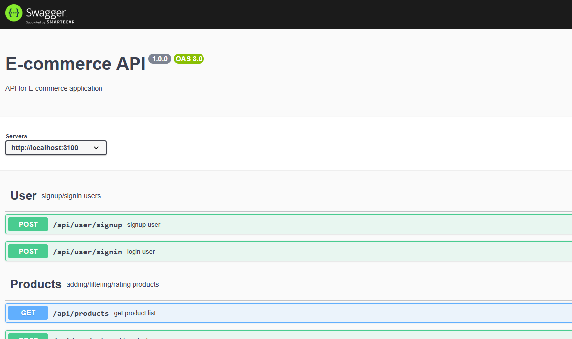 E-commerce API Project