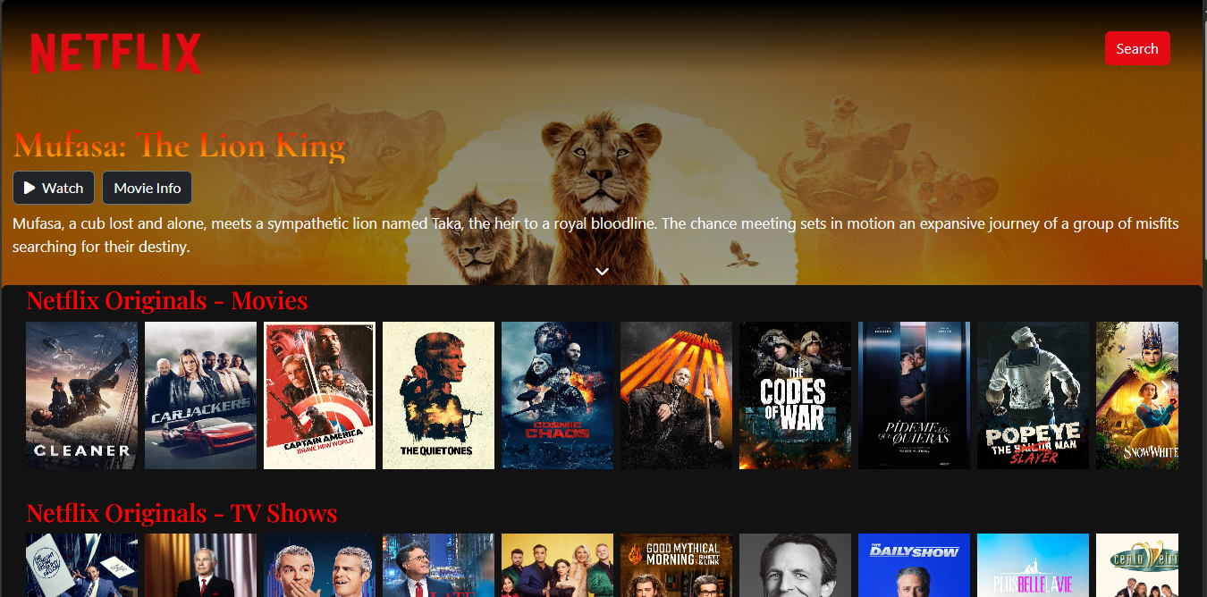 Movie Streaming Platform
