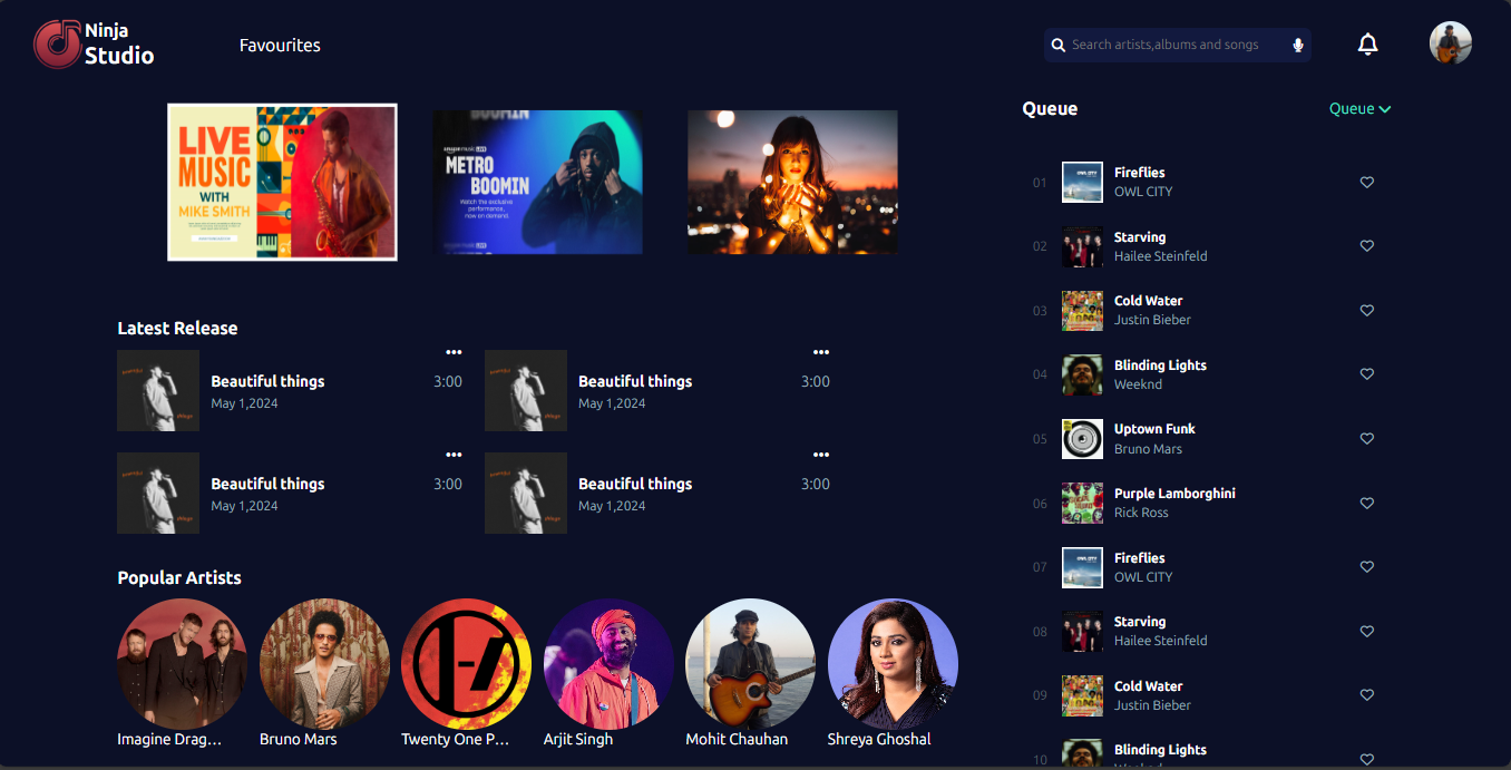 Music Player App